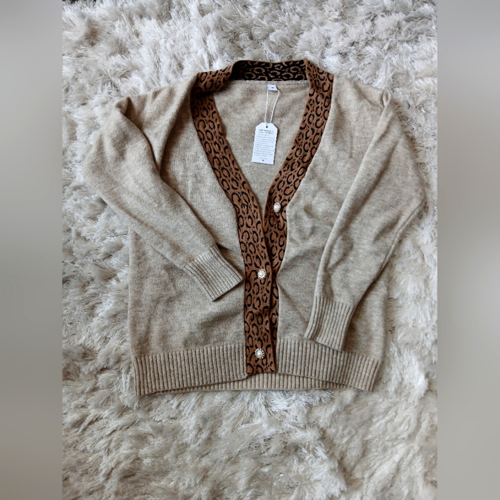 Tan Knit Sweater
